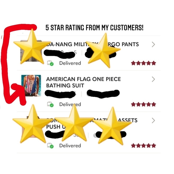 AMERICAN FLAG ONE PIECE BATHING SUIT - Picture 9 of 9